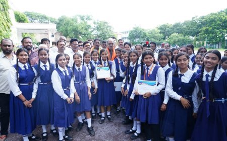 शिक्षा का उद्देश्य बेहतर इंसान बनाना, केवल डिग्री नहीं: बृजमोहन अग्रवाल