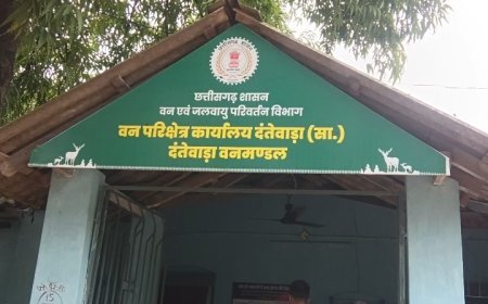 दंतेवाड़ा वन विभाग कार्यालय के बाहर खराब हालत में मिला तिरंगा, राष्ट्रीय ध्वज के सम्मान पर उठे सवाल