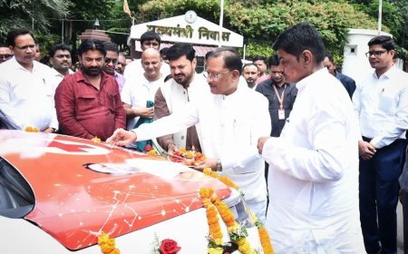 धरसींवा को मिली नई एंबुलेंस, मुख्यमंत्री विष्णु देव साय ने दिखाई हरी झंडी