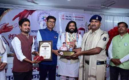 रायपुर में रक्तदान महाकुंभ, 202 यूनिट रक्त संग्रहित, 25 छत्तीसगढ़ रत्न सम्मानित