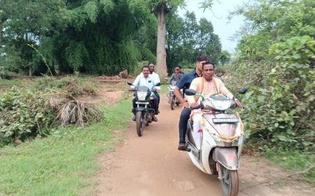 सोंढूर नदी की बाढ़ से प्रभावित गांवों का विधायक जनक राम ध्रुव ने किया दौरा, राहत कार्य तेज करने के निर्देश