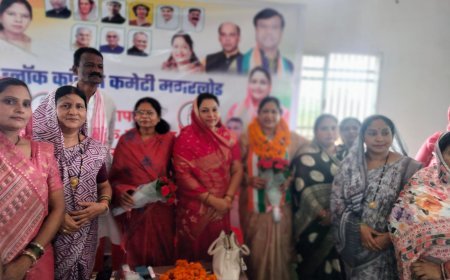 मगरलोड कार्यकर्ता सम्मेलन में कांग्रेस ने संगठन मजबूत करने का लिया संकल्प