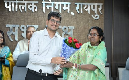 नगर निगम रायपुर की प्रभारी अपर आयुक्त कृष्णा खटीक सेवानिवृत्त, सेवाओं के लिए हुआ सम्मान