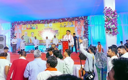 भोरमदेव सरस मेला को प्लास्टिक मुक्त बनाने की अपील, विजय शर्मा ने दिलाई स्वच्छता की शपथ