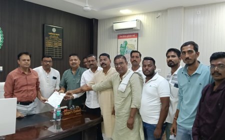 प्रधानपाठ बैराज की मरम्मत की मांग तेज, कांग्रेस ने कलेक्टर को सौंपा ज्ञापन, आंदोलन की चेतावनी