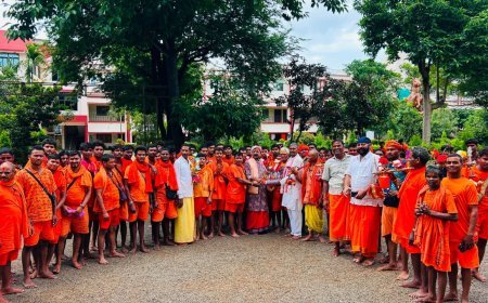कांवड़ यात्रियों की सेवा में बेहतर इंतजाम, अमरकंटक की व्यवस्थाओं पर उप मुख्यमंत्री विजय शर्मा का जताया आभार