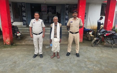 रायगढ़ डबल मर्डर केस का खुलासा, 65 वर्षीय आरोपी गिरफ्तार