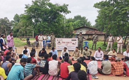 कोन्टा के दूरस्थ गांवों में पहुंचा प्रशासन-पुलिस का संयुक्त दल, ग्रामीणों से किया सीधा संवाद