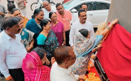 सात वार्डों में विकास कार्यों को मिली रफ्तार, महापौर अलका बाघमार ने किया एक साथ भूमिपूजन