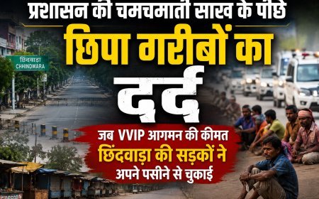 VVIP दौरे की तैयारी में थमा शहर, गरीबों की रोजी-रोटी पर उठे सवाल