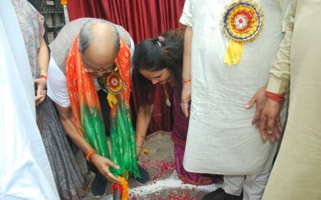 रायपुर में गौरव पथ 2.0 का भूमिपूजन, सीएसईबी चौक से पचपेड़ी नाका तक ₹11.59 करोड़ से बनेगा स्मार्ट रोड