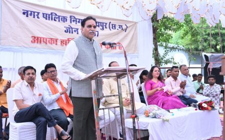 शहीद चूड़ामणि नायक वार्ड में विकास को नई गति, ₹20 लाख के अतिरिक्त कक्ष का भूमिपूजन