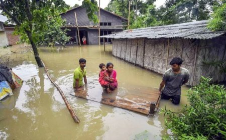 देशभर में बारिश का कहर: असम में बाढ़ से मौतों का आंकड़ा 100 के पार, कई राज्यों में जनजीवन प्रभावित