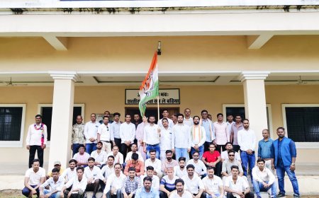 कवर्धा युवा कांग्रेस द्वारा भारतीय राष्ट्रीय युवा कांग्रेस का 66 वा स्थापना दिवस मनाया...