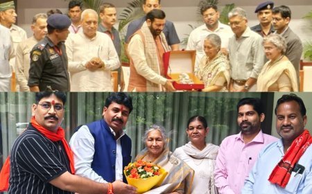 खरसिया के छाया विधायक महेश साहू हिसार में ओपी जिंदल मॉडर्न स्कूल के नवनिर्मित भवन के लोकार्पण समारोह में हुए शामिल