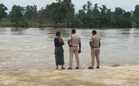जोंक नदी के एनीकट में डूबे दो नाबालिग, एक को बचाया गया, दूसरे की तलाश जारी