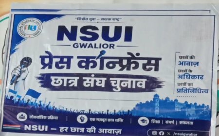 मध्यप्रदेश में छात्रसंघ चुनाव प्रत्यक्ष प्रणाली से कराने की मांग