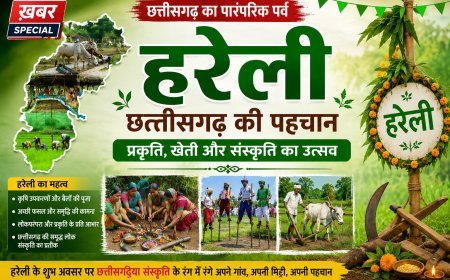 हरेली पर नवा रायपुर में सजेगी लोक संस्कृति की महफिल, मंत्री टंक राम वर्मा के नए आवास में होगा आयोजन