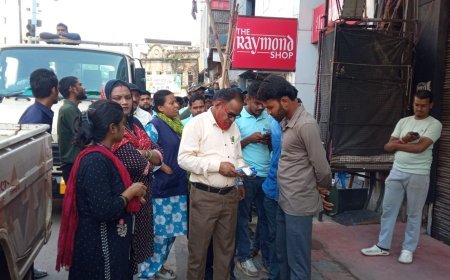 बैजनाथपारा मुख्य मार्ग पर कब्जों के खिलाफ कार्रवाई, 31,500 रुपये का ई-चालान वसूला