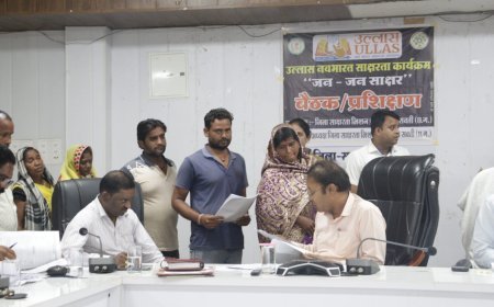 पीएम आवास योजना में कथित धांधली का आरोप, ग्रामीणों ने कलेक्टर को सौंपा ज्ञापन