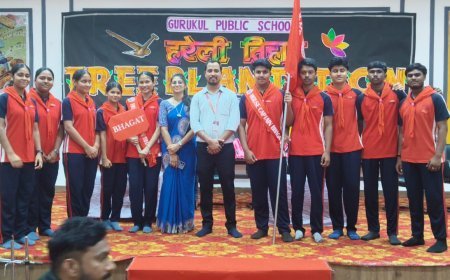 गुरुकुल पब्लिक स्कूल में छात्र संसद का गठन, नवनियुक्त छात्र प्रतिनिधियों ने ली शपथ