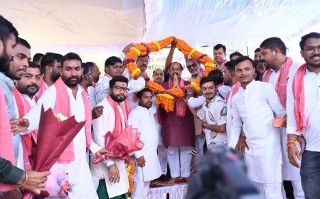 तेलीबांधा में गूंजा छत्तीसगढ़ी संस्कृति का उल्लास, हरेली तिहार में अरुण साव संग शामिल हुए विधायक पुरन्दर मिश्रा