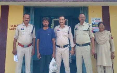 नाबालिग बच्चियों से अश्लील हरकत करने वाला आरोपी जागेश्वर साहू गिरफ्तार, कबीरधाम पुलिस ने भेजा जेल