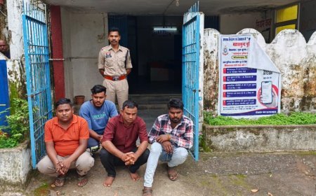 पटेवा में आबकारी टीम पर हमला, सरकारी काम में बाधा डालने वाले पांच आरोपी गिरफ्तार