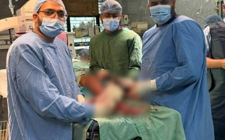 सिम्स में जटिल लिम्ब रिकंस्ट्रक्शन सर्जरी सफल, चार साल से पैर की विकृति से जूझ रहे मरीज को मिली राहत