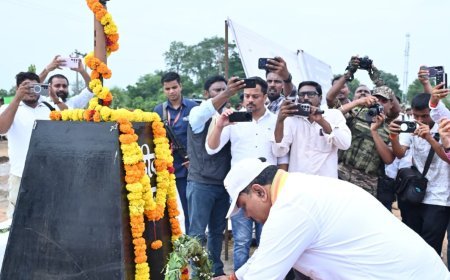 बस्तर तिरंगा यात्रा ने दिया नक्सलवाद के खात्मे, शहीदों के सम्मान और विकसित बस्तर का संदेश