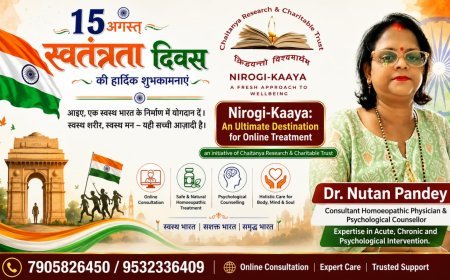 स्वतंत्रता दिवस पर निरोगी-काया ने दिया स्वस्थ एवं सशक्त भारत का संदेश