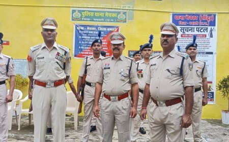 थाना मेचका परिसर में हर्षोल्लास से मनाया गया स्वतंत्रता दिवस, वीर शहीद तीरन सिंह मांझी को दी भावपूर्ण श्रद्धांजलि