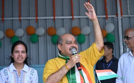 स्वतंत्रता दिवस पर विकास की नई सौगात, पुरंदर मिश्रा ने किया ₹5 लाख के शेड का लोकार्पण