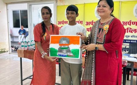 ‘तिरंगा रायपुर’ चित्रकला प्रतियोगिता में बच्चों ने दिखाई सृजनात्मक प्रतिभा