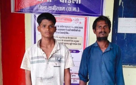 चौकी पोड़ी पुलिस और साइबर थाना की संयुक्त कार्रवाई, तांबा पाइप चोरी का खुलासा, दो आरोपी गिरफ्तार