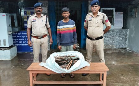 लक्ष्मी मार्केट के गोदाम से एसी कॉपर वायर चोरी का खुलासा, आरोपी गिरफ्तार; चोरी का माल बरामद