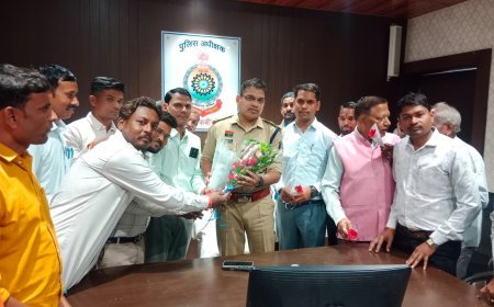 सर्व यादव समाज ने नवपदस्थ एसपी से की मुलाकात, कानून-व्यवस्था पर चर्चा, जन्माष्टमी पर मांस बिक्री और शराब दुकान बंद रखने की मांग, कलेक्टर को सौंपा ज्ञापन