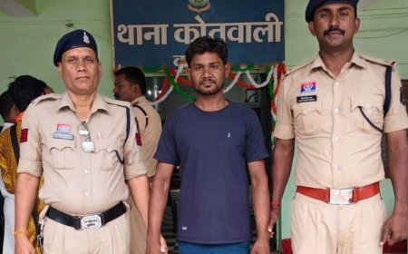 बदराडीह तिराहा में तलवार लहराकर राहगीरों को धमकाने वाला आरोपी गिरफ्तार