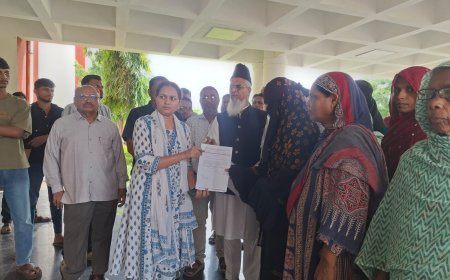 यूसीसी के विरोध में जिला दारुल कजात ने राष्ट्रपति के नाम सौंपा ज्ञापन