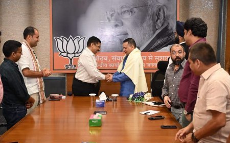 भाजपा सोशल मीडिया के नवनियुक्त राष्ट्रीय संयोजक दीपक म्हस्के ने संभाला पदभार