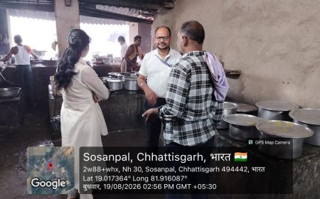 “बने खाबो, बने रहिबो 2.0” अभियान के तहत खाद्य प्रतिष्ठानों पर सख्ती, बिना लाइसेंस परिसर सील और 21 पेटी बिना लेबल सोनपापड़ी जब्त