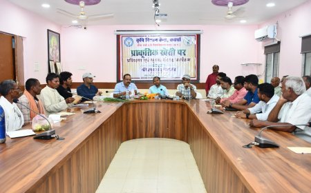 कृषि विभाग के अधिकारियों-कर्मचारियों का एक दिवसीय प्रशिक्षण संपन्न, वैज्ञानिक खेती से कम लागत में अधिक उत्पादन पर जोर