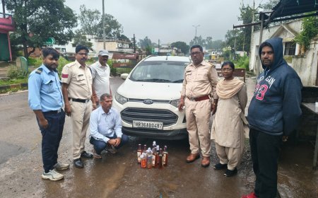 हरियाणा की शराब तस्करी और कच्ची महुआ शराब के विक्रय पर आबकारी विभाग की कार्रवाई, 8.16 लाख रुपये की सामग्री जब्त
