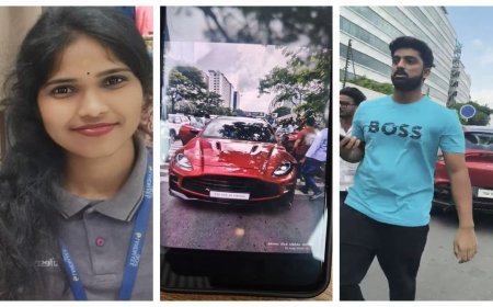 सांसद के बेटे ने एस्टन मार्टिन से महिला को कुचला, मौत के बाद केस दर्ज; हैदराबाद में तेज रफ्तार का मामला