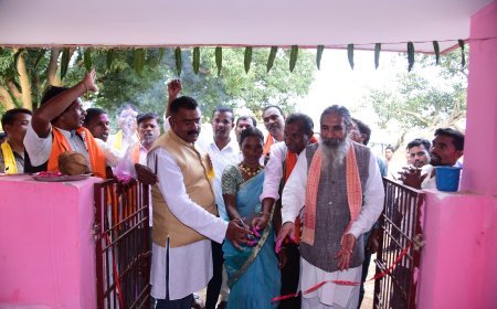 माओवाद के प्रभाव से निकलकर विकास की नई राह पर कोनगुड़, 35 लाख के विकास कार्यों की सौगात