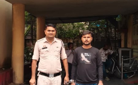 पंडरी पुलिस ने 8 घंटे में चोरी का किया खुलासा, आरोपी गिरफ्तार; 7 हजार रुपये बरामद
