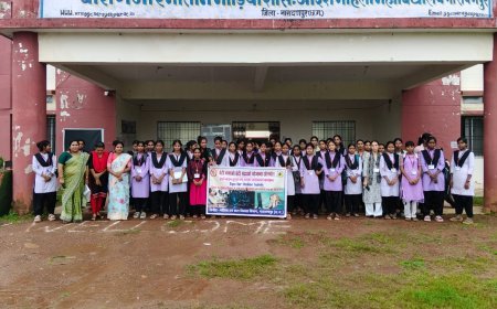 नारायणपुर में साइबर सुरक्षा और महिला सशक्तिकरण पर जागरूकता कार्यक्रम, छात्राओं को बताए सुरक्षा के उपाय