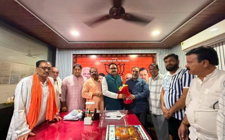 सत्येंद्र भूषण सिंह का छिंदवाड़ा में स्वागत, संगठन की मजबूती और विकास के मुद्दों पर हुई चर्चा