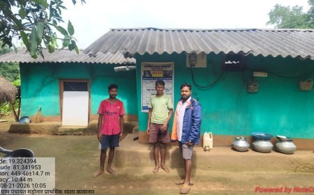 सीमावर्ती गांवों में विकास की बदहाली पर राकेश उसेंडी ने उठाए सवाल, स्कूलों में शिक्षक गायब तो झोपड़ी में आंगनबाड़ी