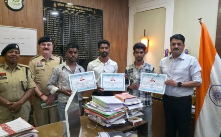 लीलगार नदी में डूब रहे दो युवकों की जान बचाई, तीन युवाओं ने पेश की मानवता की मिसाल